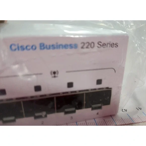 Cisco CBS220-48T-4G-NA 48 Port Rack Mountable Ethernet Switch Computer Use